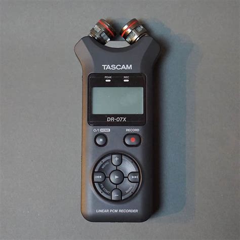 Tascam DR-07X Stereo Handheld Digital Recorder | Reverb