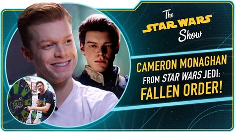 The Star Wars Show: Cameron Monaghan Talks Jedi: Fallen Order - Star Wars News Net