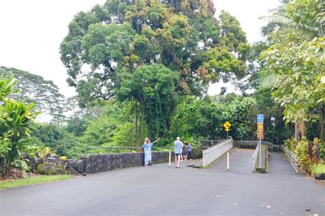 Rainbow Falls en Hawái Las cascadas de Hilo en el Parque Estatal del