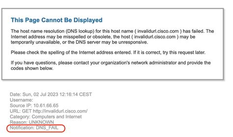 Solucionar Problemas Del Servicio DNS De Dispositivo Web Seguro Cisco