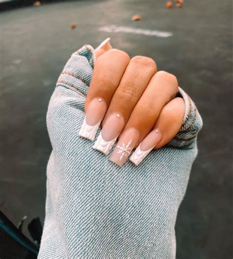 French Sweater Nails Sweater Nails Winter Nails Acrylic Pink