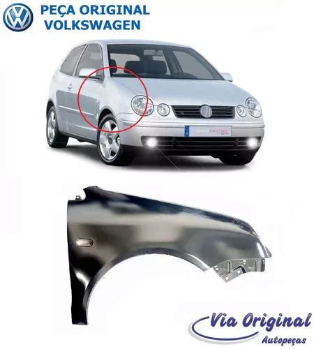 Paralama Direito Polo 2003 2004 2005 2006 Novo Original Vw Frete grátis