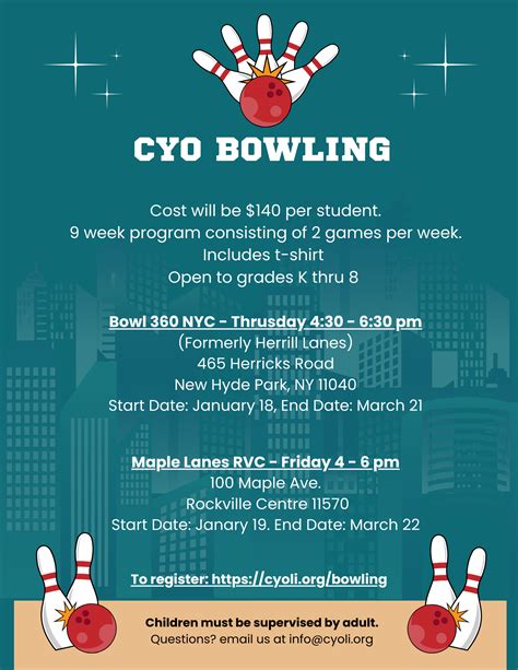 Bowling Cyo Of Long Island Hicksville Ny