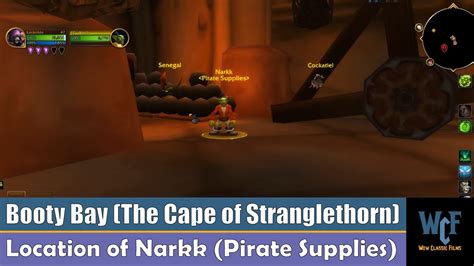 Location Of Narkk Pirate Supplies Booty Bay The Cape Of