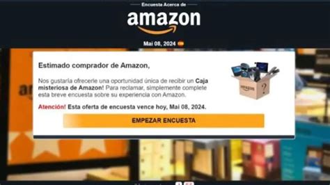 El regalo de la caja misteriosa de Amazon que es una estafa así