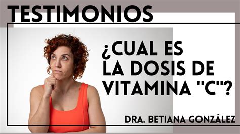 Cuál es la dosis correcta de vitamina C YouTube