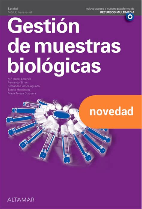 Gestion De Muestras Biologicas Ciclo Formativo Grado Superior