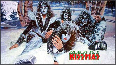 Kiss Band Christmas Photo Shoot