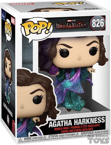 Agatha Harkness WandaVision Pop Vinyl Marvel Funko Old School Toys