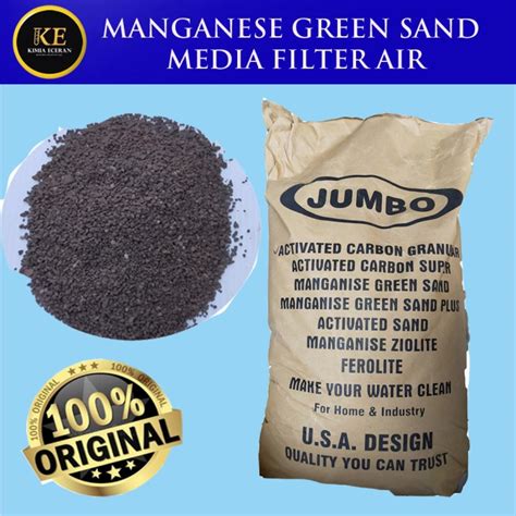 Jual Manganese Green Sands 1 Kg Media Filter Air Penyaring Air