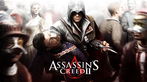 Wallpaper Assassins Creed Ii Ezio Auditore Da Firenze Crowd 1920x1080 Microcosmos 50904