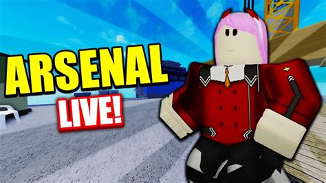 Arsenal Live Roblox Livestream Youtube