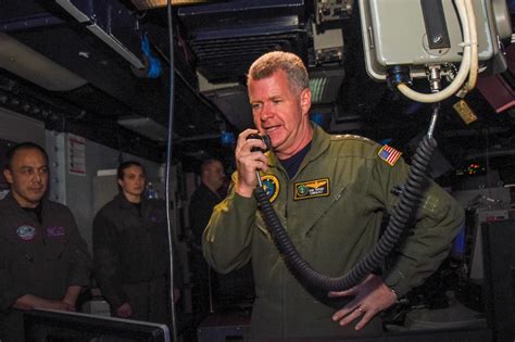 U S Pacific Fleet Commander Visits Ronald Reagan Carrier Strike Group