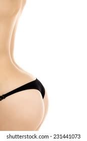 Naked Female Back White Background Isolated Stock Photo 231441073 Shutterstock