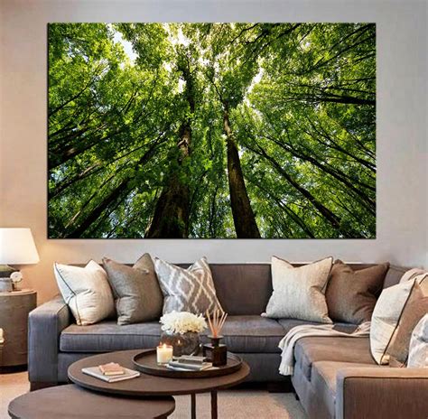 Canvas Art Canvas Wall Art Nature Prints Forest Prints Forest | Etsy