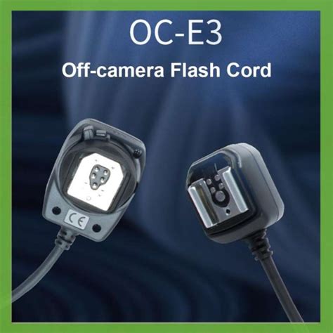 Jual Oc E3 1 2m Off Camera Flash Cable Hot Shoe Sync Remote Focus Cord For Di Seller Noelle