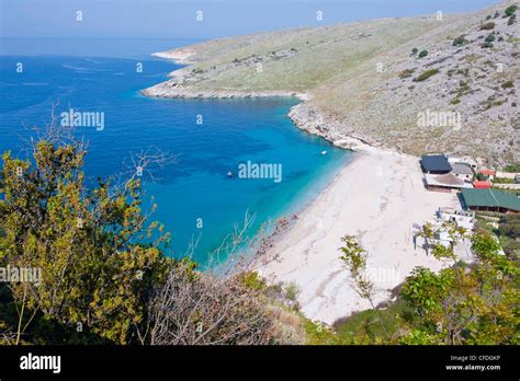 Beautiful beach near Himara, Albania, Europe Stock Photo - Alamy