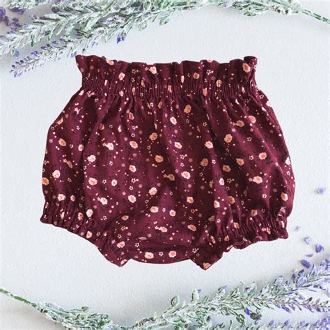 Ruffle Baby Bloomers Pdf Sewing Pattern Etsy