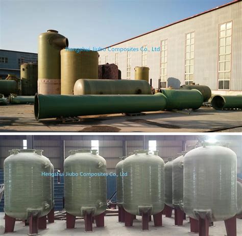 High Quality Frp Fiberglass Sulfuric Acid H So Storage Tank Vessel