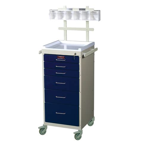 Harloff 3156k Ans Anesthesia Cart Mini Line Six Drawer On Sale