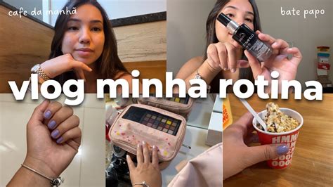 Vlog Minha Rotina Aleat Ria Arrumando Mala Caf Da Manh Bate