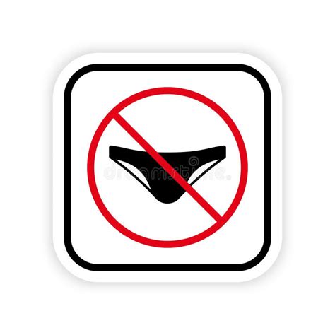 No Nude Stop Symbol Stock Illustrations No Nude Stop Symbol Stock