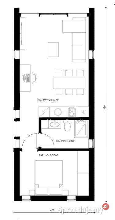 Domy Modułowe Domek Mobilny Tiny House Dom 35 20m² Lublin Sprzedajemy pl