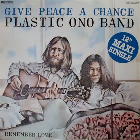 Rockpop Plastic Ono Band Johnyoko Give Peace A Chance 12