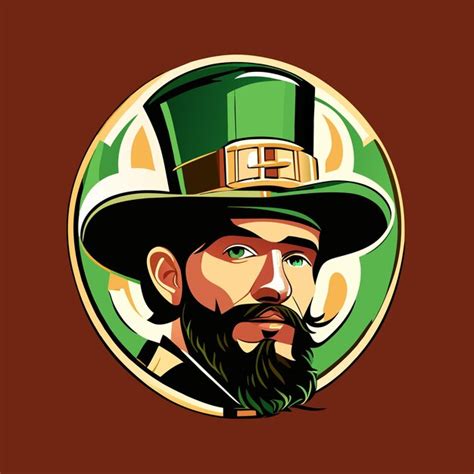 Premium Vector Saint Patrick Day Leprechaun Green Hand Drawn Cartoon