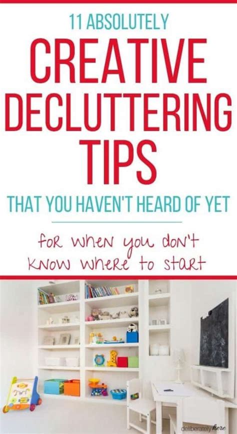 11 Creative Ways To Declutter Your Home And Life Deliberately Here