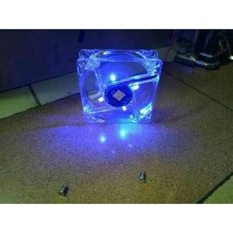 Jual Fan Casing 8cm Transparan Led Rgb Fan Case 8 Cm Transparan