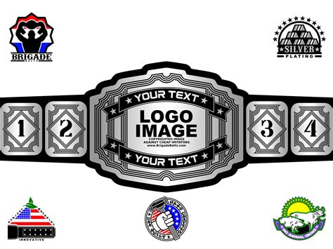 Three Champion Belts Royalty Free Vector Image Clip Art Library