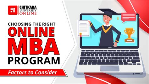 Choosing The Right Online Mba Program Chitkarau Online