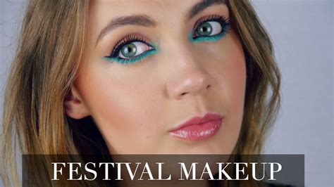 Summer Festival Makeup Tutorial Coachella 2016 Youtube