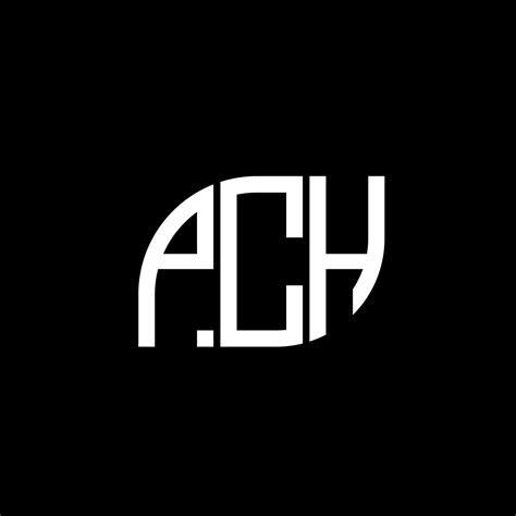 PCH letter logo design on black background.PCH creative initials letter logo concept.PCH vector ...