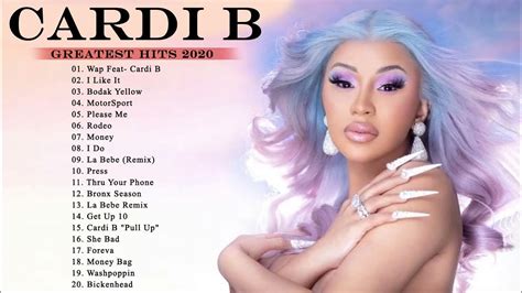 Cardi B New Songs 2021 Cardi B Greatest Hits Full Album Youtube