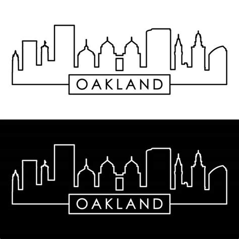 Oakland Skyline Illustrations, Royalty-Free Vector Graphics & Clip Art ...