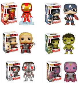 Funko Avengers Age Of Ultron POP Vinyls Photos Revealed Marvel Toy News