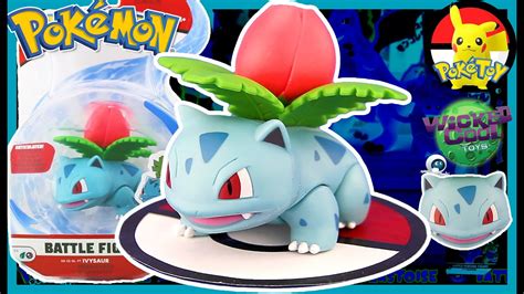 WICKED COOL TOYS IVYSAUR Battle Figure Pokemon Review And UNBOXING S4