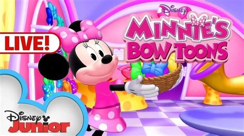 Live All Of Minnies Bow Toons 🎀 Disney Junior Youtube Minnie