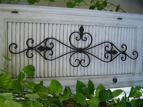 15 Collection of Large Wrought Iron Wall Art