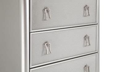 Diva Ii Platinum Drawer Lingerie Chest Bob S Discount Furniture