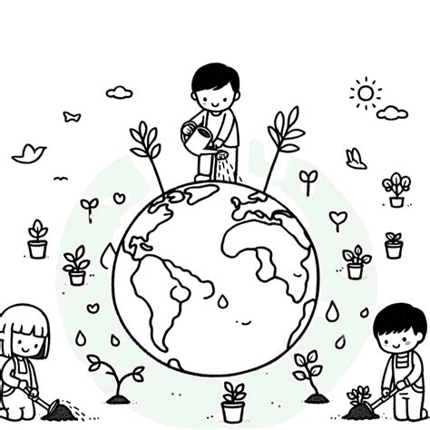 Desenho Sobre Preservação Do Meio Ambiente