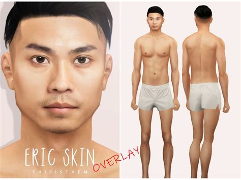 Thisisthem S Patreon Eric Skin Overlay The Sims 4 Skin Sims Sims