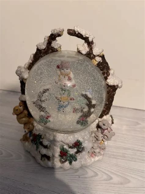 Rare Large Vintage Christopher Radko Musical Snow Globe Limited Edition