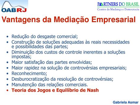 Ppt Arbitragem E Outros M Todos Alternativos De Resolu O De Conflito