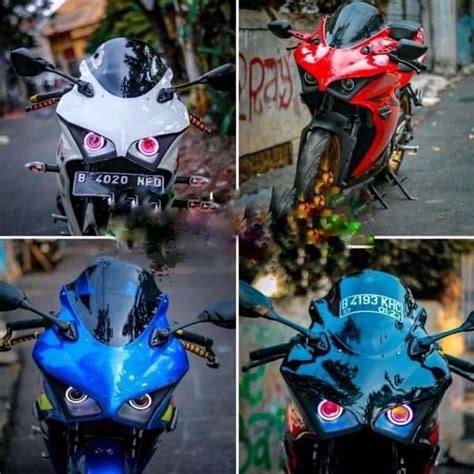 Suzuki GSX-R Modification Dragon Headlamp Indonisian