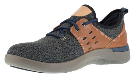 ROCKPORT WORKS Athletic Shoe, 8, M, Men's, Blue/Tan, Composite Toe Type ...