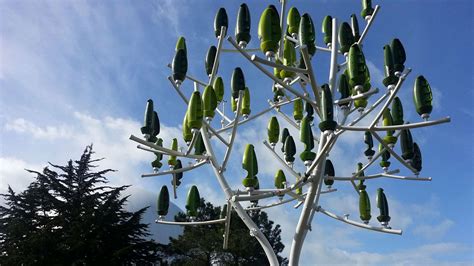 Éolienne de lélectricité verte grâce à larbre à vent