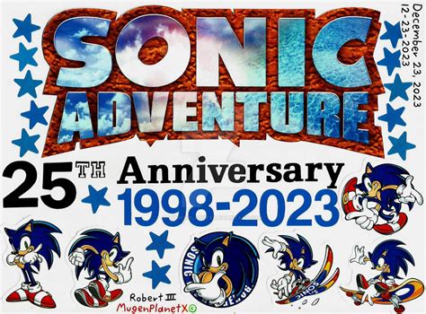 Sonic Adventure 25th Anniversary 1998 2023 By Mugenplanetx On